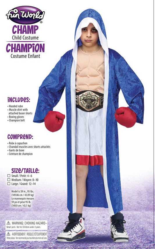 Boys Lil' Champ Boxer Champion