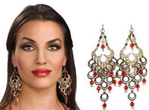 Bollywood Jeweled Earrings