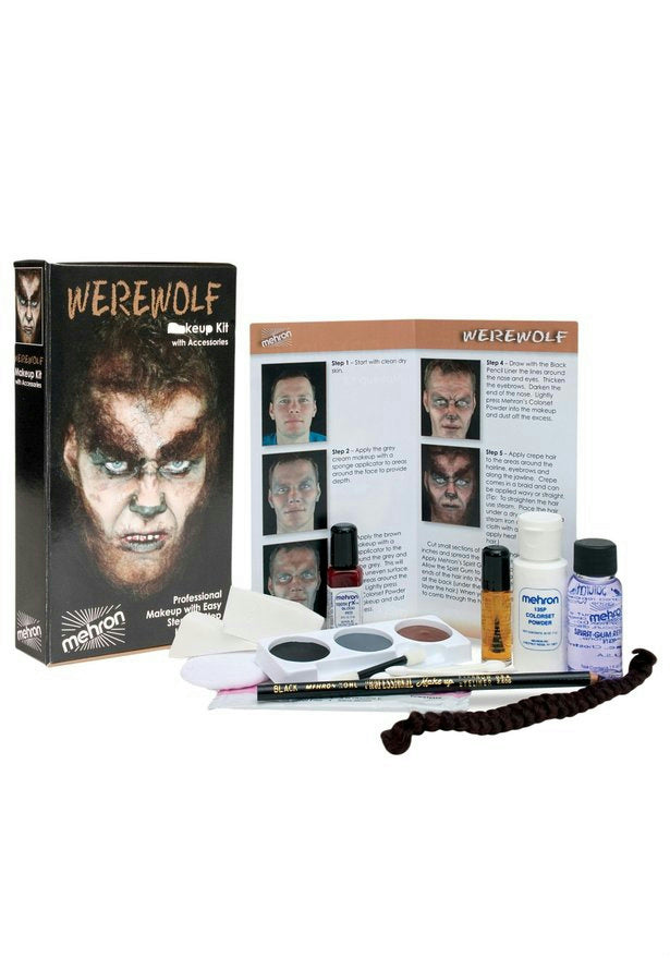 Werewolf Character Professional Makeup Kit by Mehron