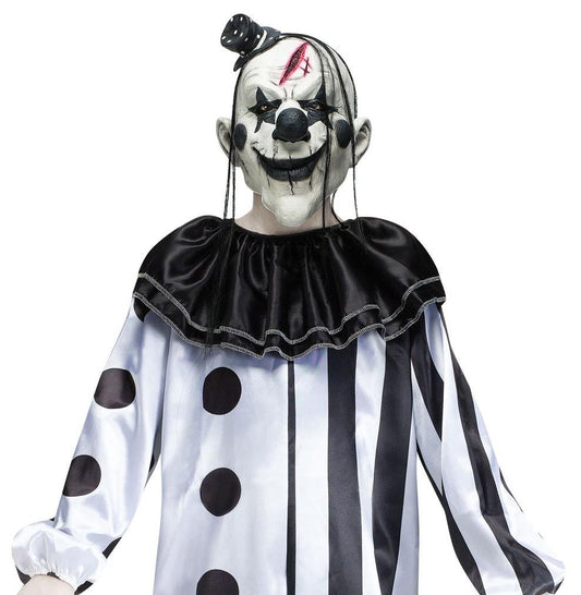 Black and White Killer Clown Child Costume