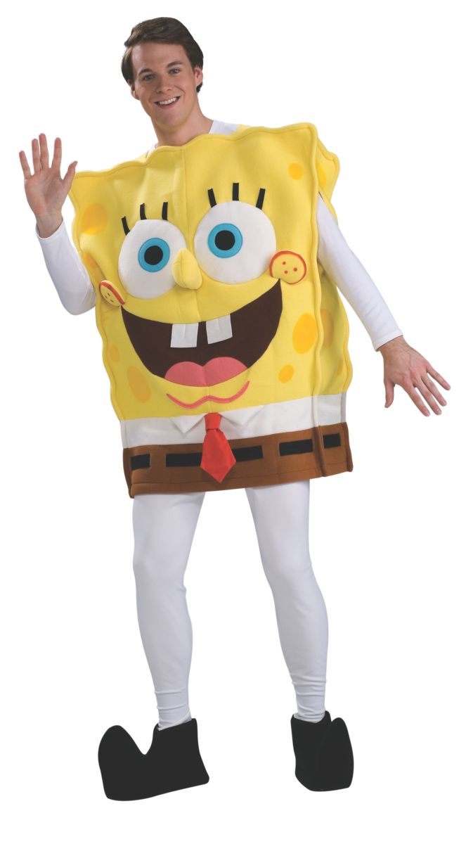 Deluxe Spongebob Squarepants Adult Costume Standard