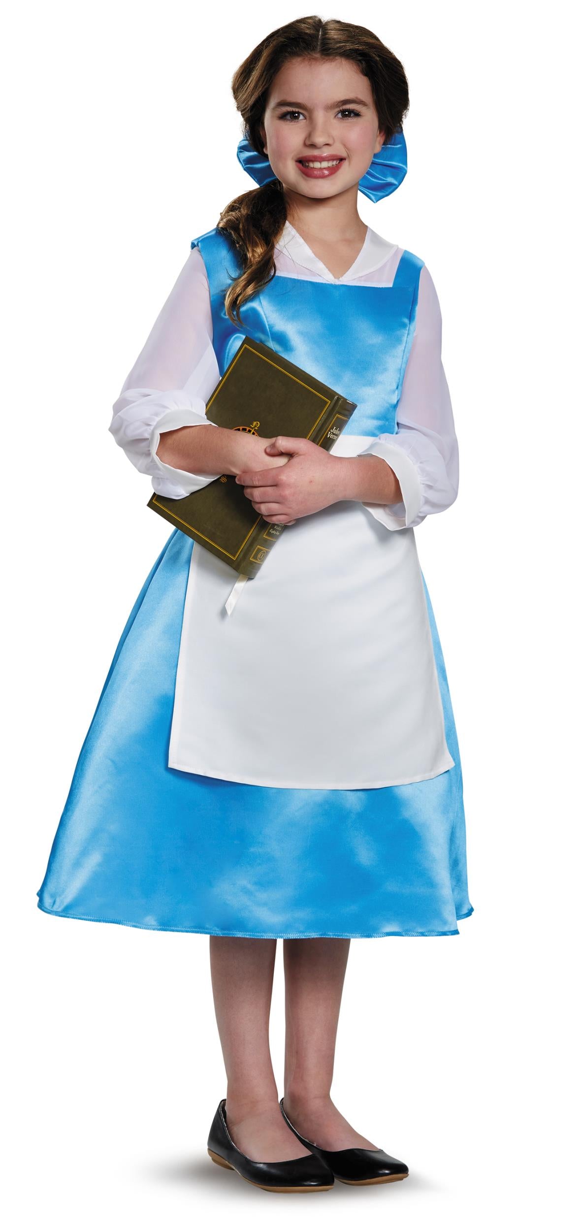 Disney Bell Blue Dress Beauty and the Beast Child Costume Size Medium HalloweenStore.com Disney Bell Blue Dress Beauty and the Beast Child Costume Size Medium HalloweenStore.com