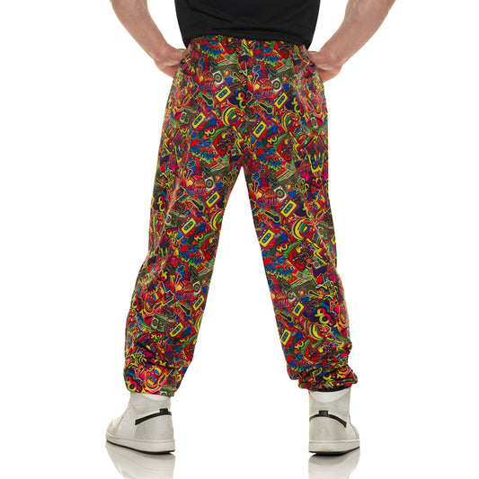 Underwraps 90's Baggy Pants Men's Costume XX-Large Multicolor