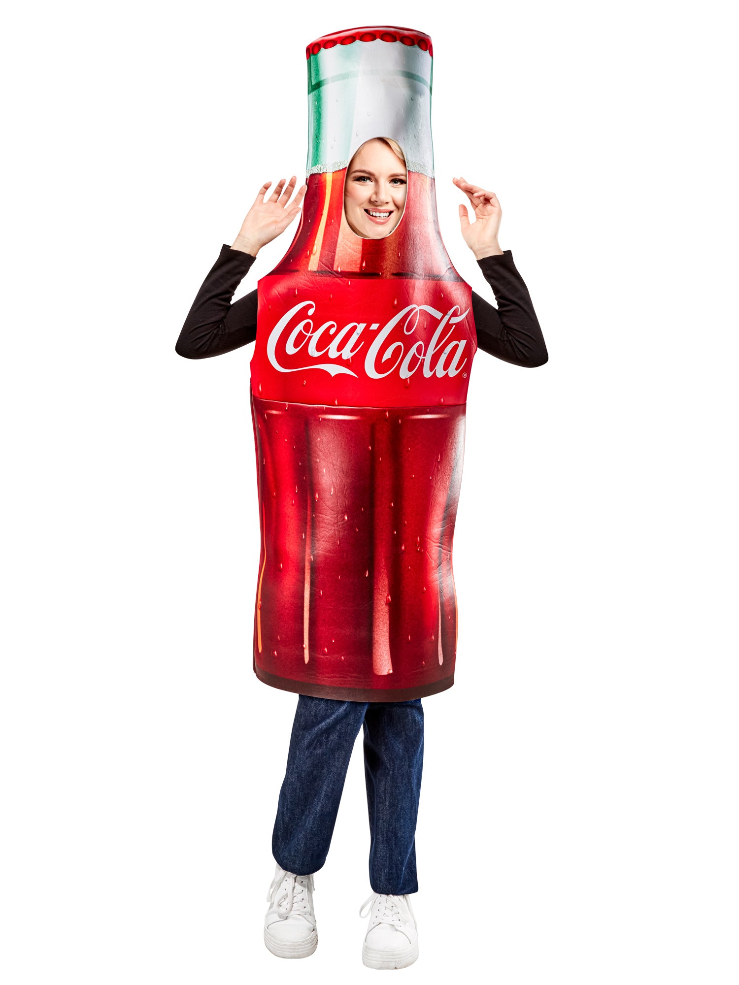 Bottle of Coke Coca Cola Foam Tunic Adult Costume Standard Size