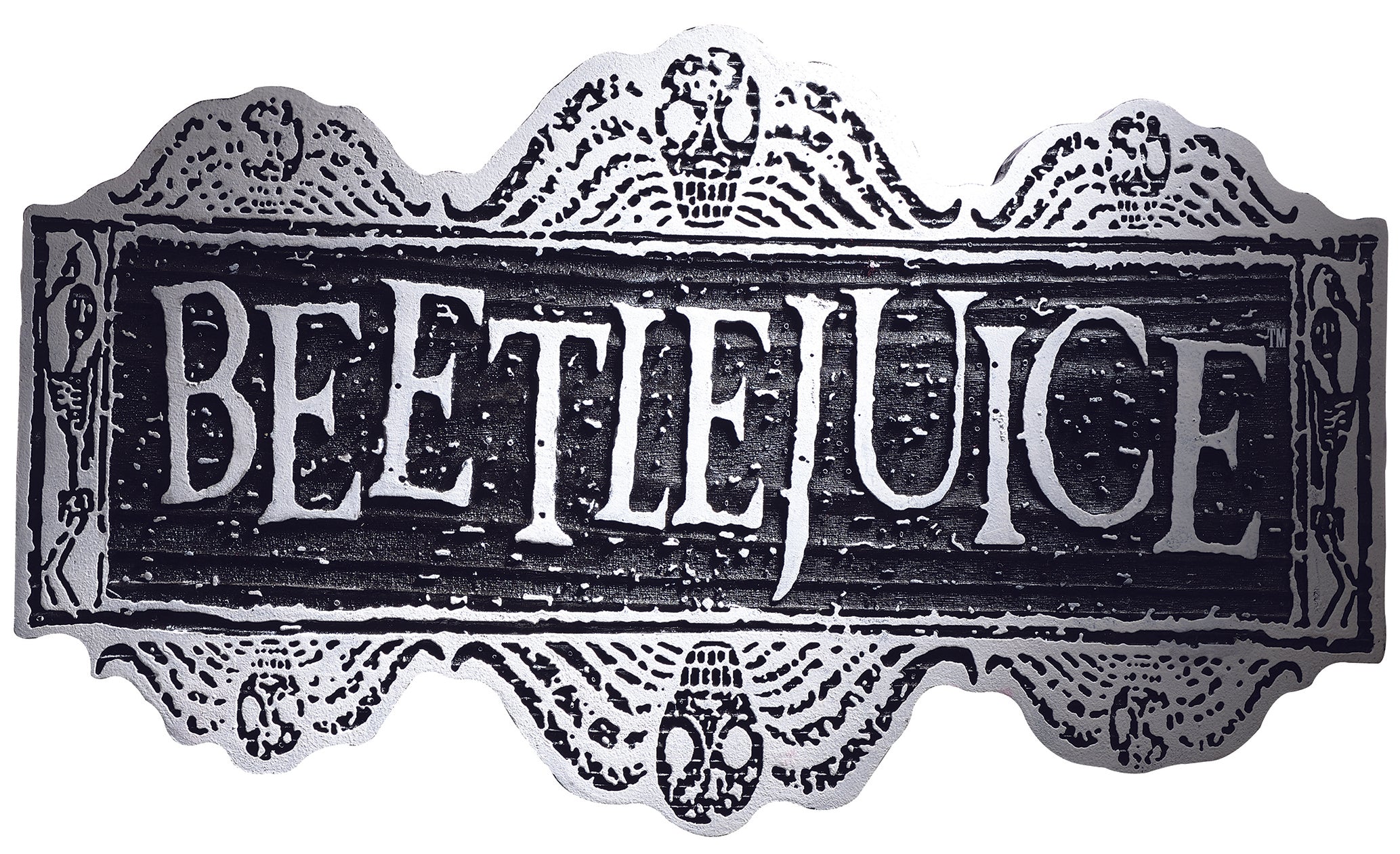 Beetlejuice Wall Art Street Sign Halloween Decoration