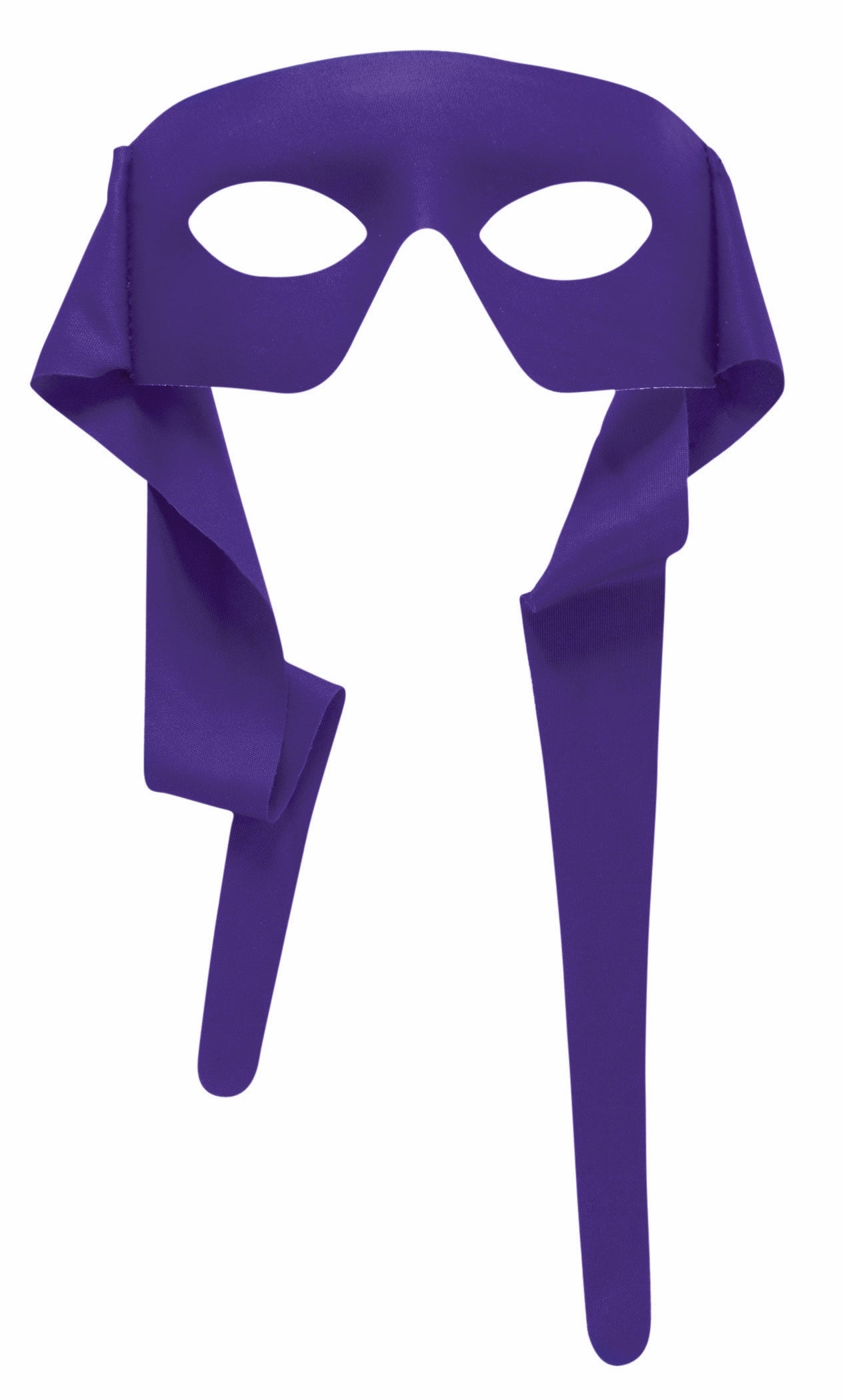 Large Tie On Purple Mask Venetian Mardi Gras Ninja Turtle Donatello