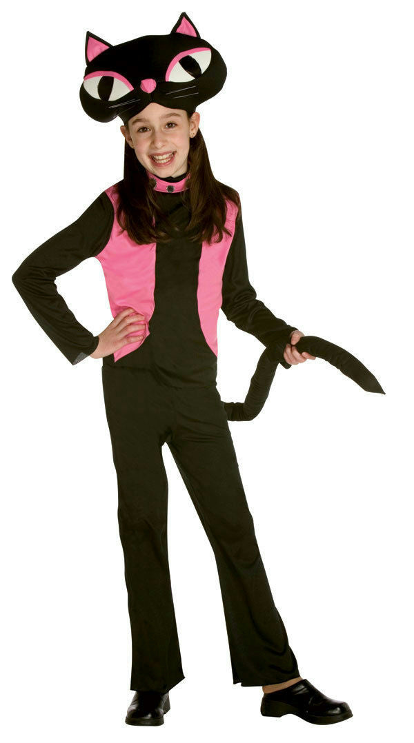 50's Kitty Cat Child Costume Girl's Size Medium 7-10
