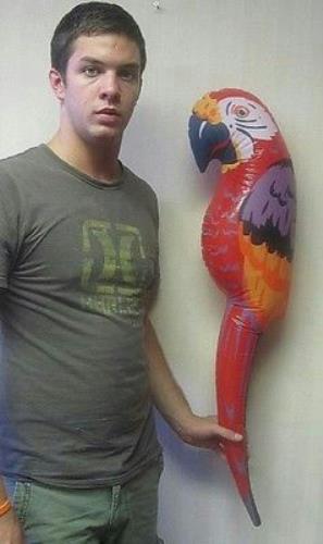 Inflatable Parrot Party Decoration Prop