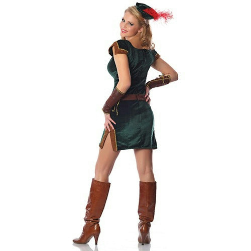 Delicious Lady Sherwood Maid Marian Sexy Robin Hood Adult Costume XS/SM