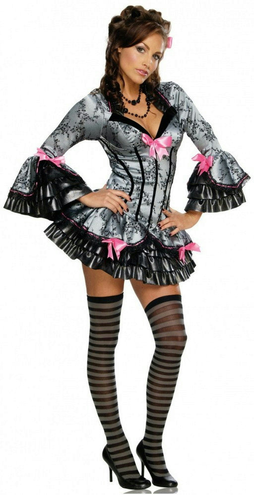 Secret Wishes Women's Sexy French Kiss Victorian Maid Pirate Adult Costume XS
