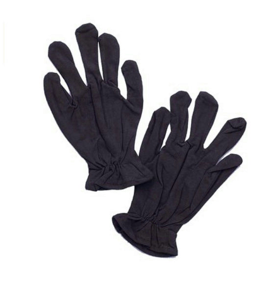 Black Theatrical Parade Costume Gloves
