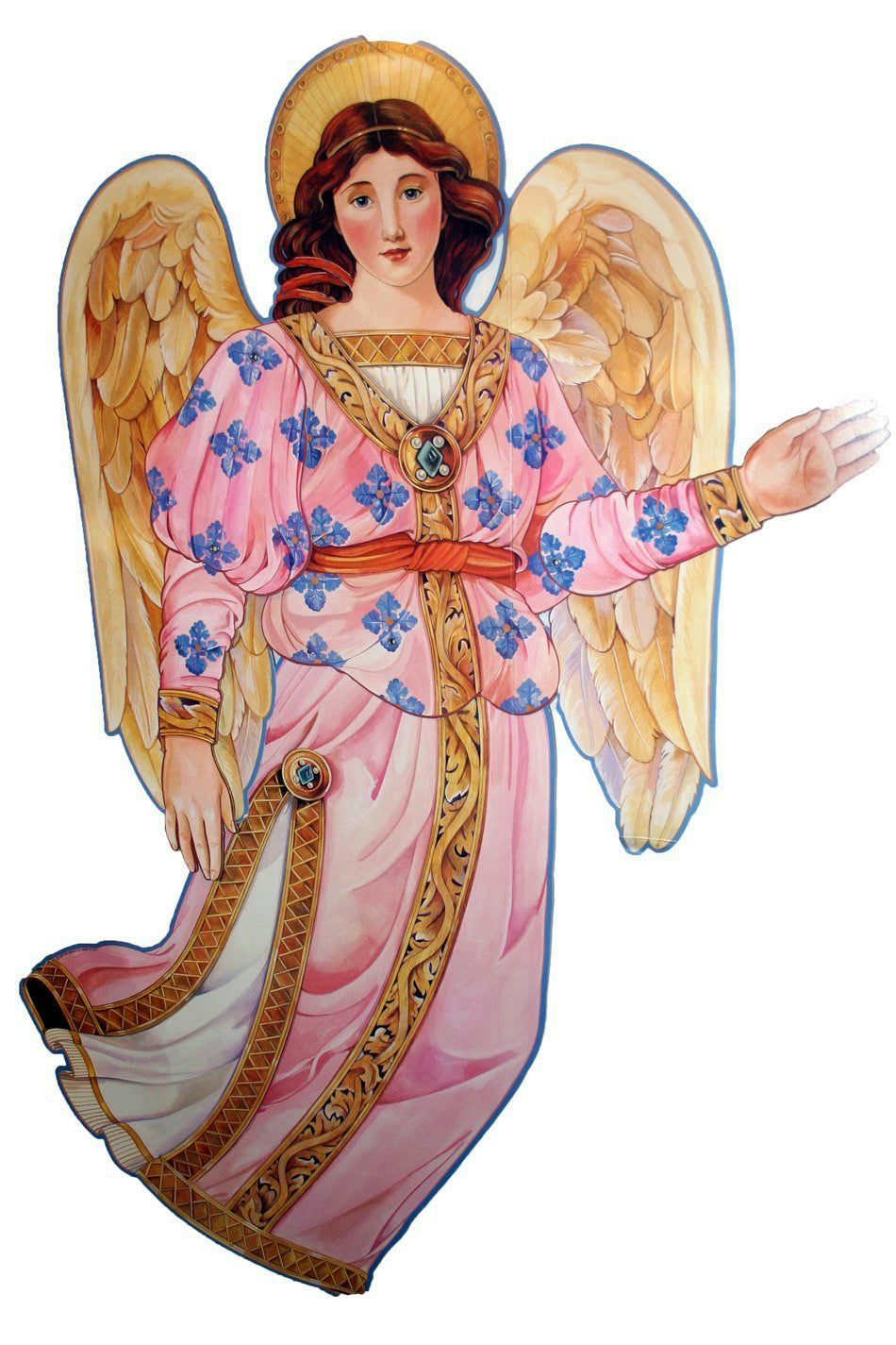 Beistle 36" Jointed Heavenly Angel Party Wall Christmas Decoration