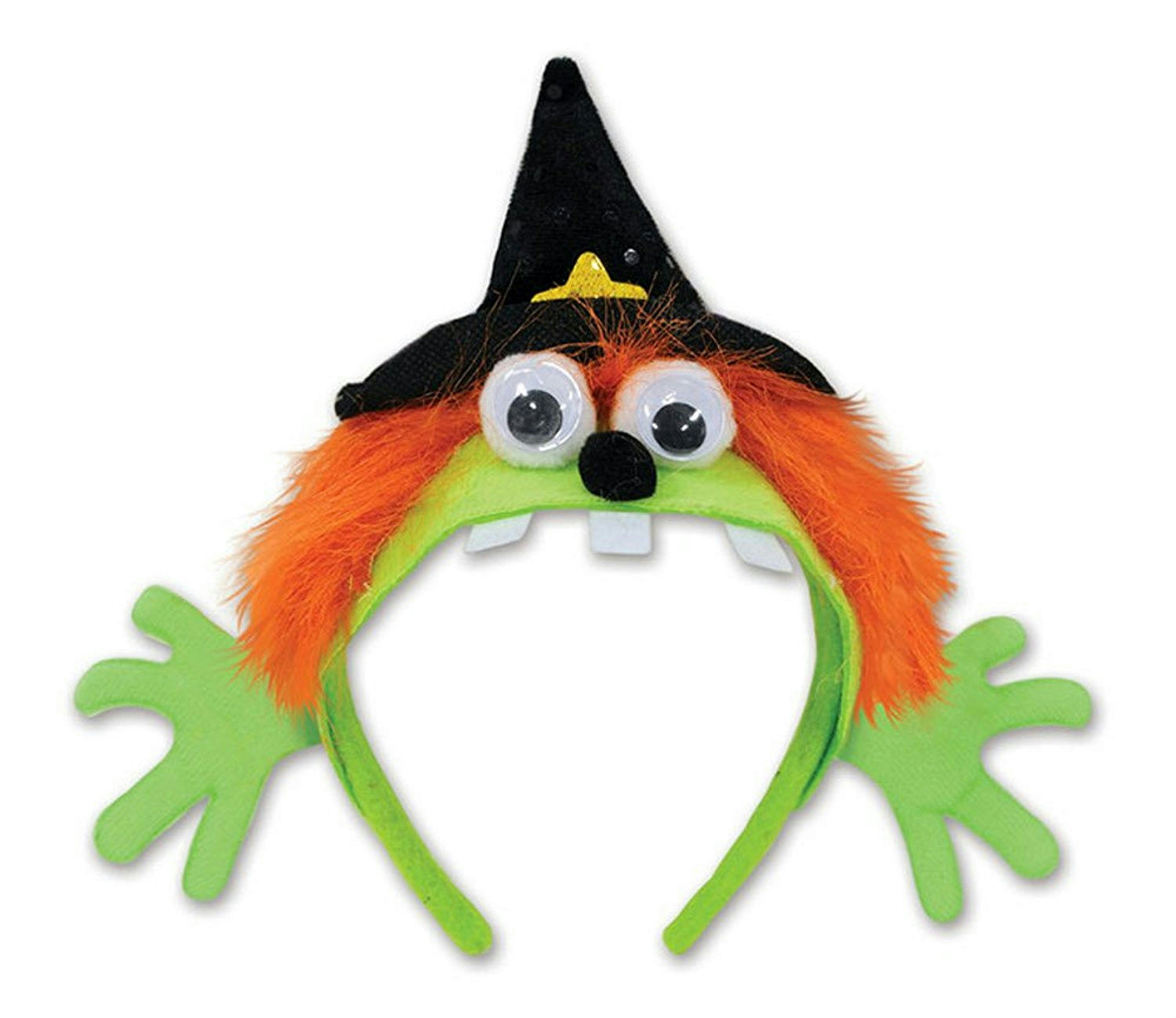 Beistle Witch Halloween Fun Character Creature Headband Costume Accessory