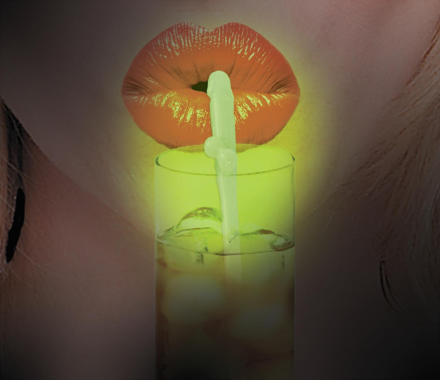10 Bachelorette Party Glow Penis Sexy Sipping Straws
