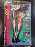 Skeleton Bones Design Seamless Pantyhose Tights Adults