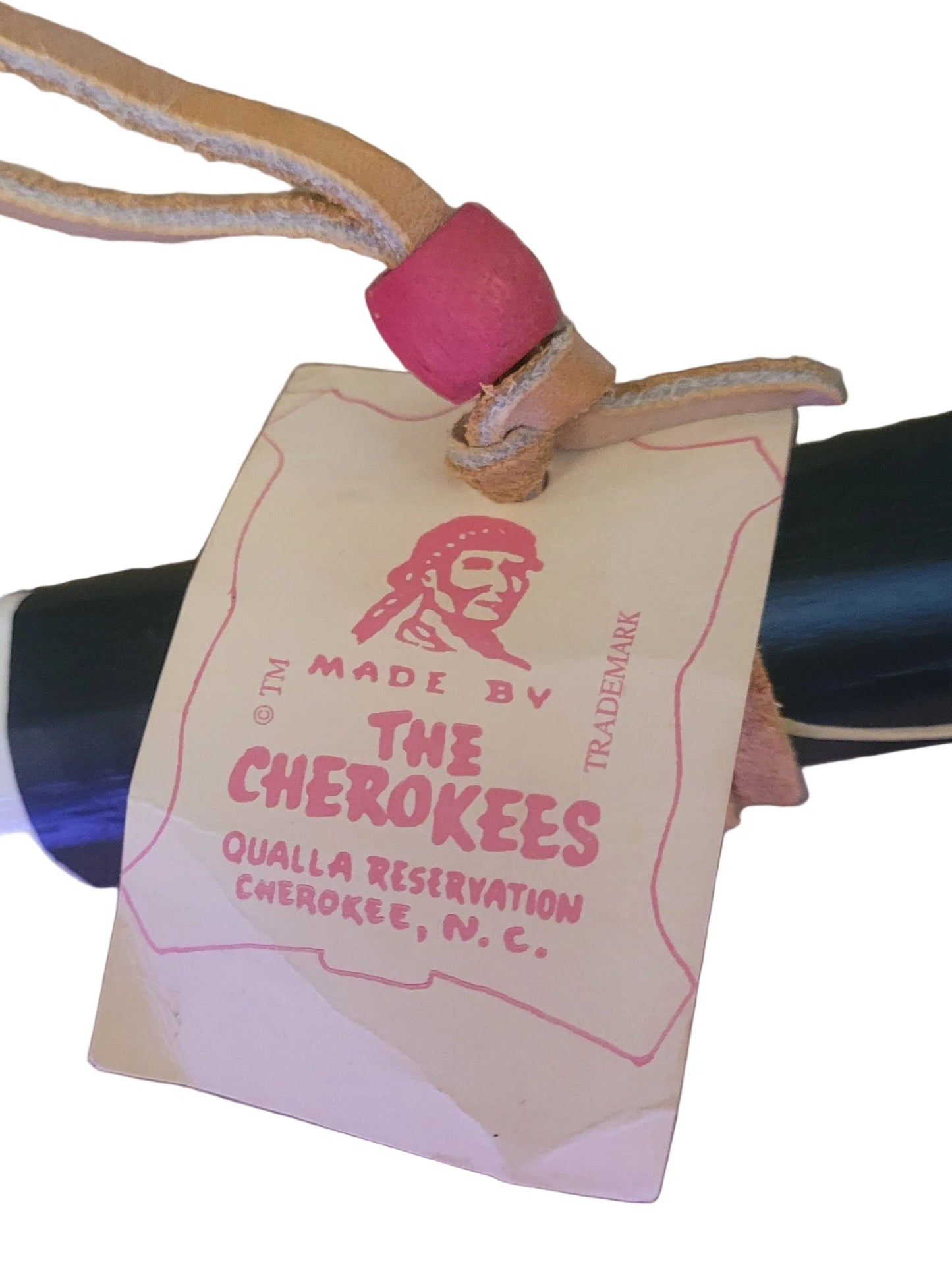 The Cherokees Wood Peace Pipe Native American