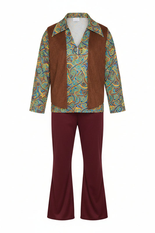 60's Groovy Guy Men's Plus Size Costume