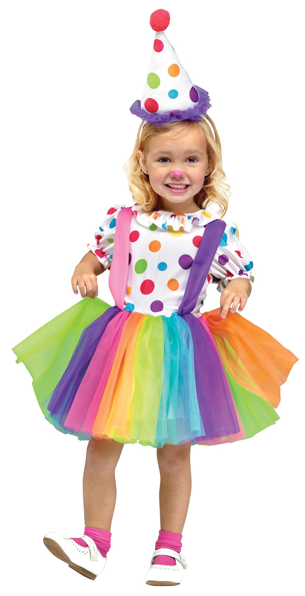 Fun World Girl's Big Top Fun Clown Child Costume