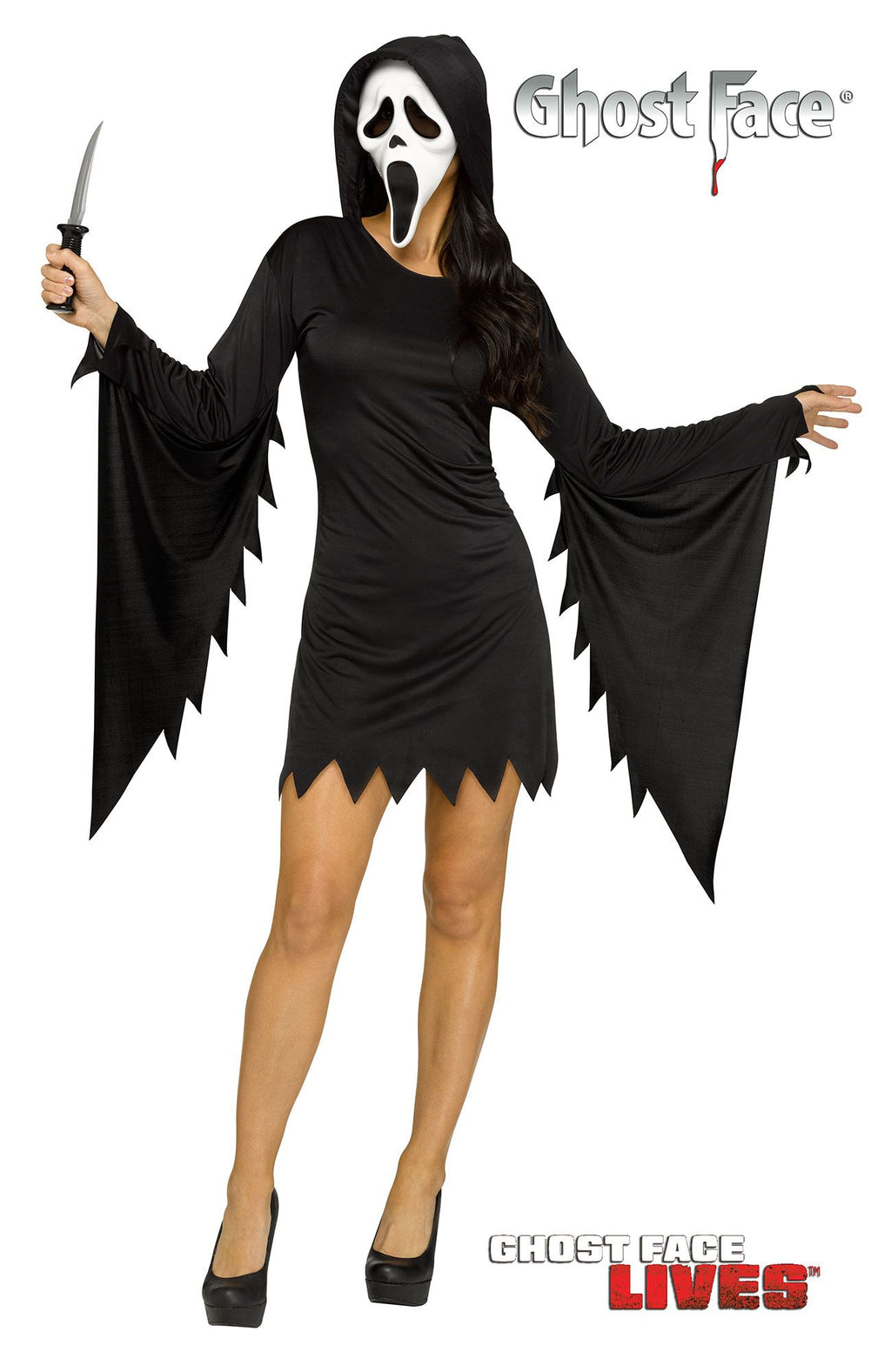 Ghost Face Glamour Adult Scream Costume Sexy