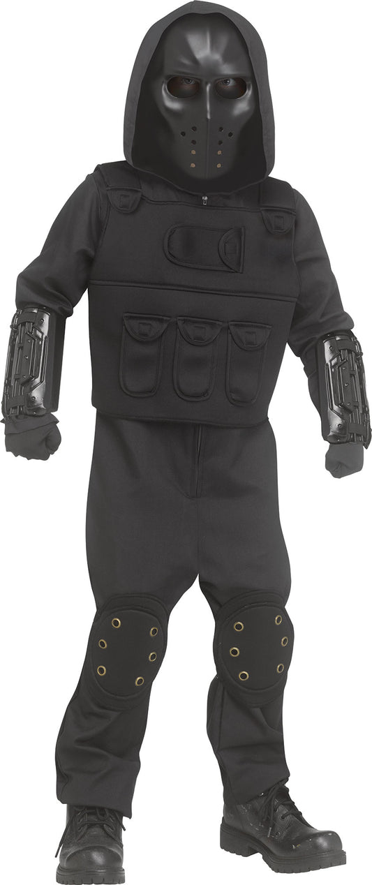 Warecore Fighter Mercenary Boys Child Costume