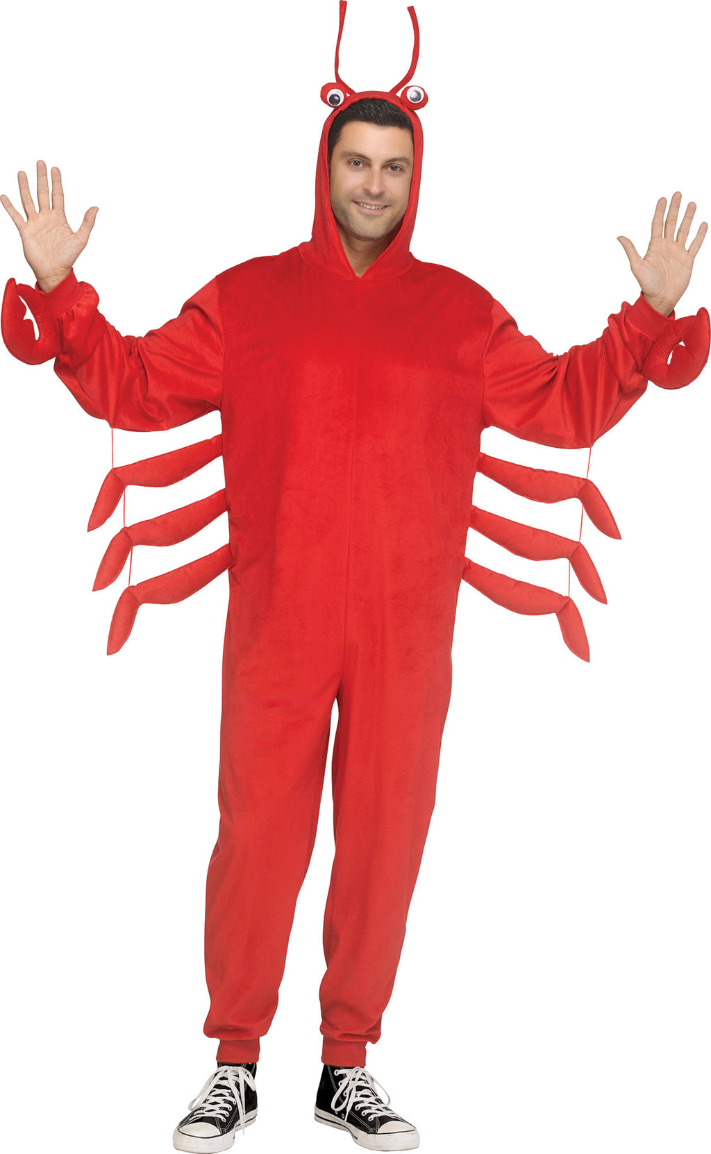 EZ Lobster Jumpsuit Adult Unisex Costume