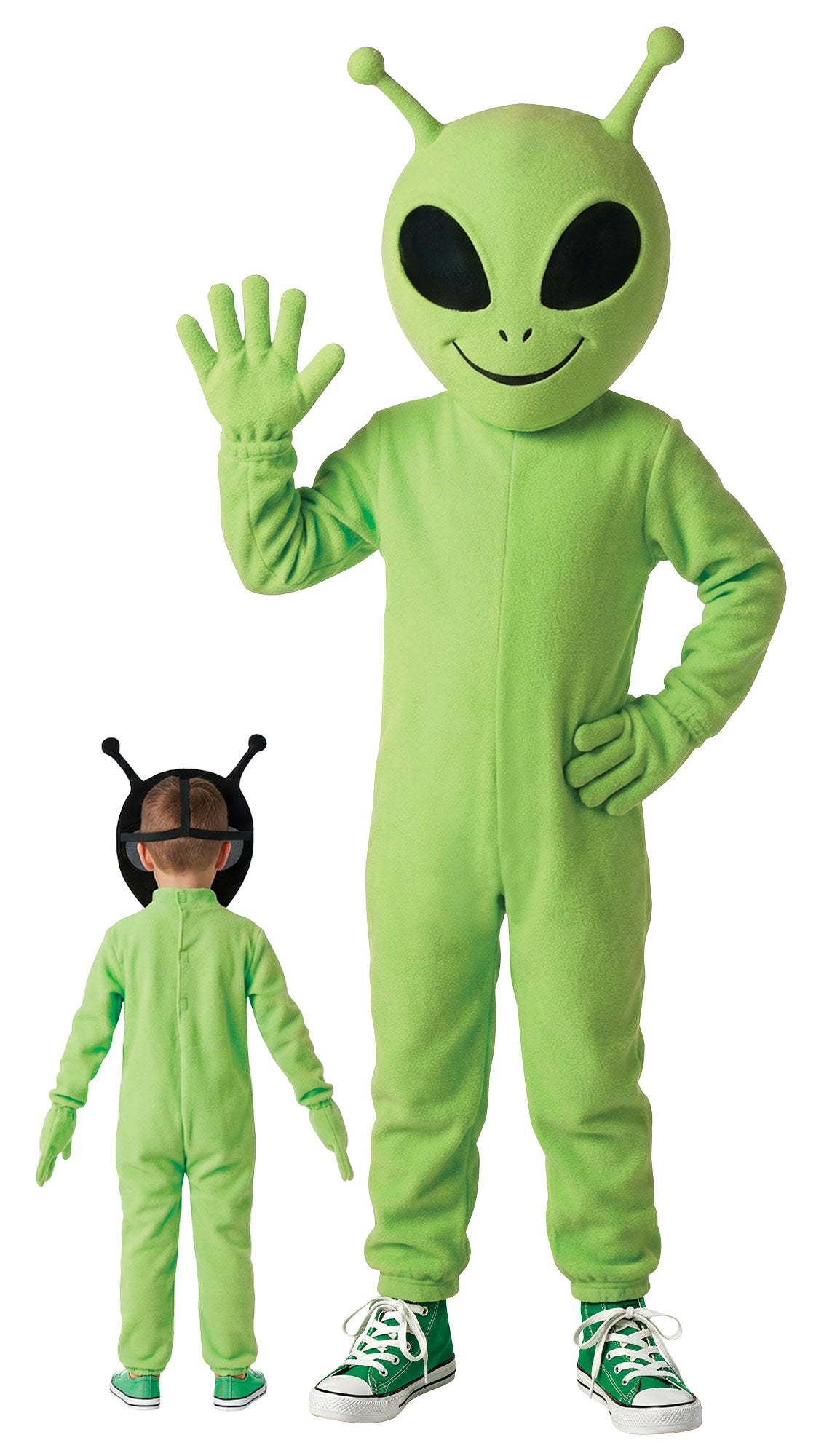 Li'l Green Man Toddler Costume