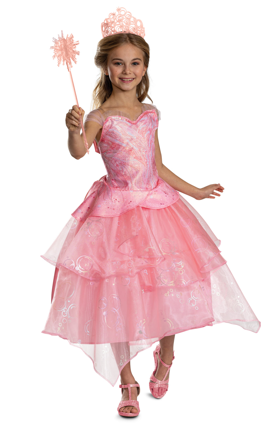 Glinda Pink Classic Wicked Child Costume Officially Licensed