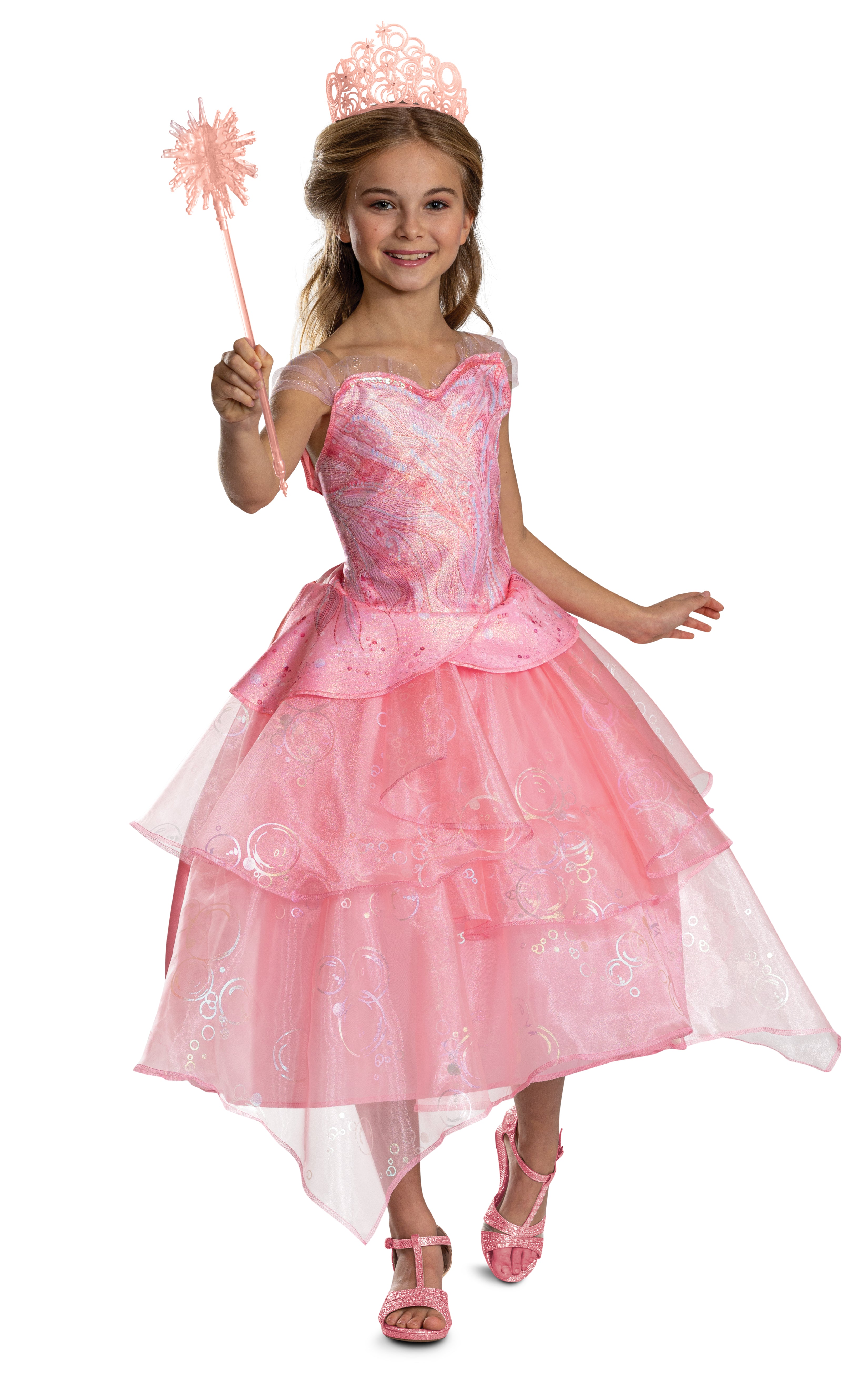 Glinda Pink Classic Wicked Child Costume Officially Licensed