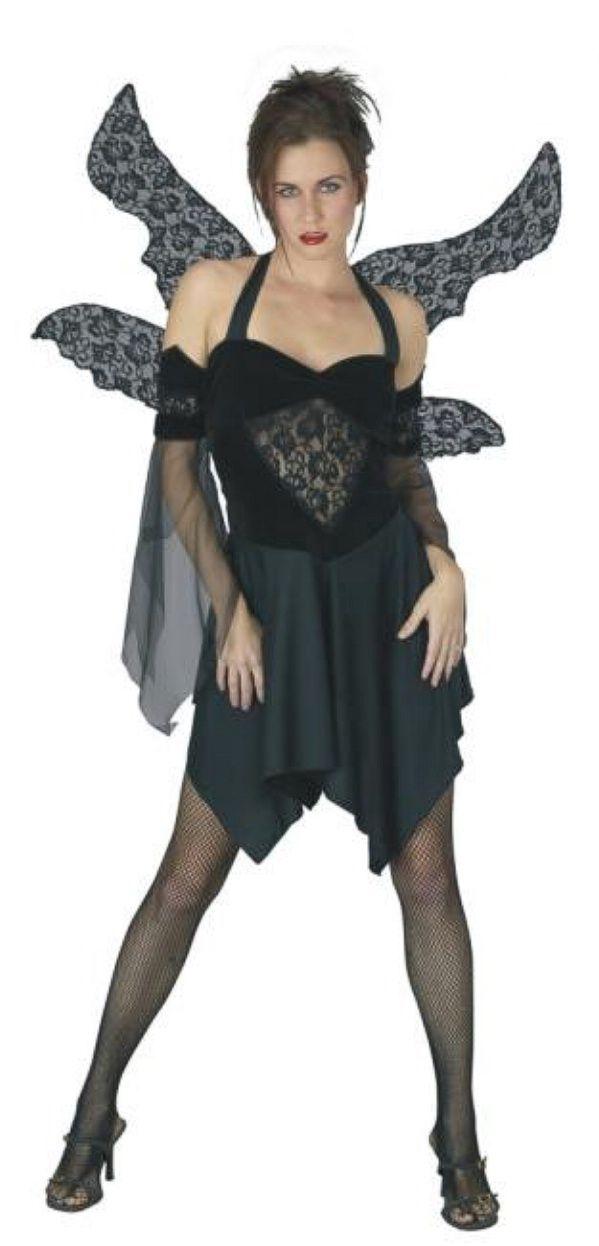 Serephine the Fallen Angel Dark Goth Sexy Adult Costume Small