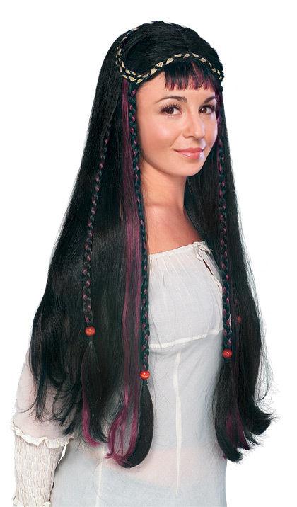 Black Renaissance Fair Maiden Guinevere Wig