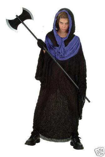 Child Vengeance Costume Horror Grim Reaper Robe Large