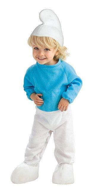 The Smurfs Smurf Infant Child Cute Costume Newborn