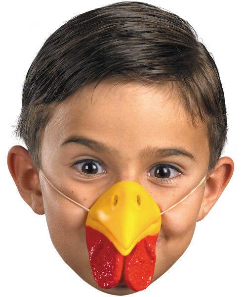 Latex Rubber Chicken Nose Costume Accessory