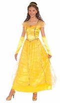 Golden Princess Adult Princess Yellow Ballgown Costume