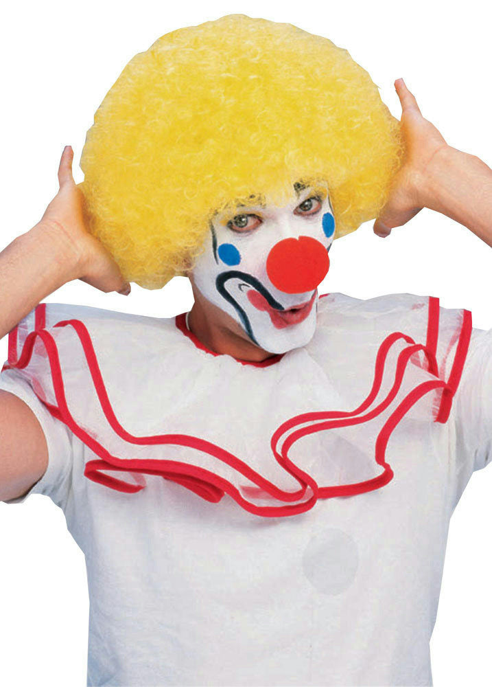 Yellow Afro Curly Clown Wig