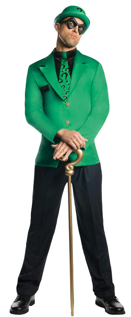 Men's Dc Super Villains Adult Riddler Costume Size XL