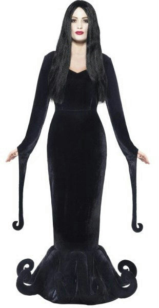 Duchess of the Manor Adult Long Black Costume Dress Size Small