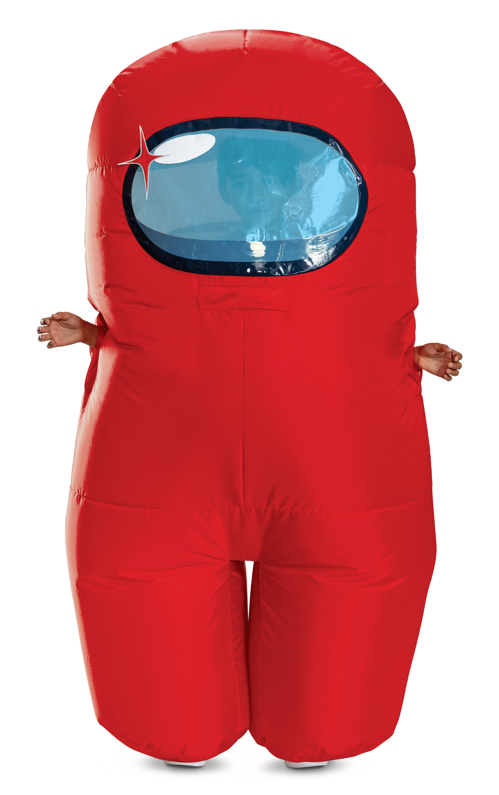 Red Impostor Among Us Inflatable Child Costume One Size Officially Licensed