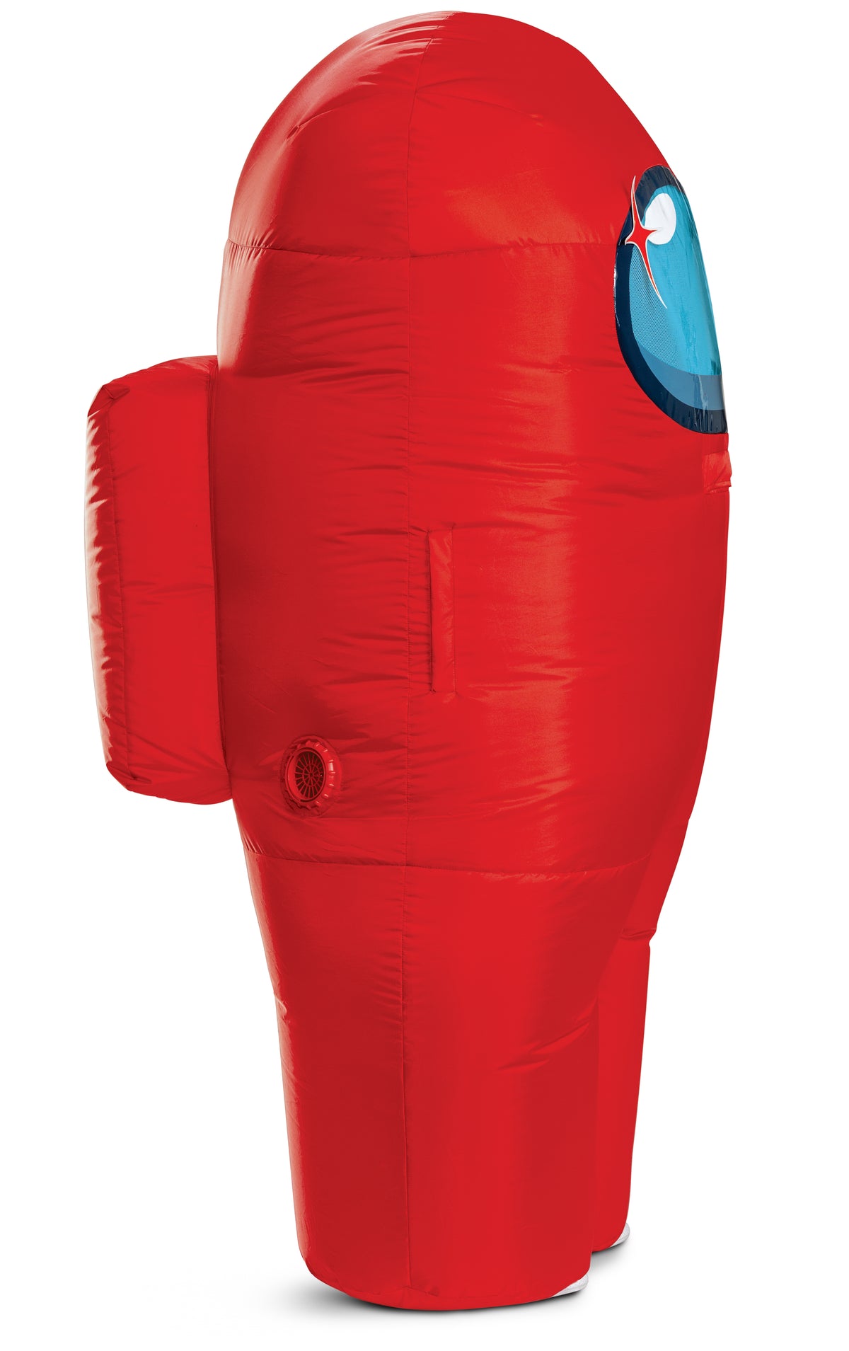 Red Impostor Among Us Inflatable Child Costume One Size Officially Licensed