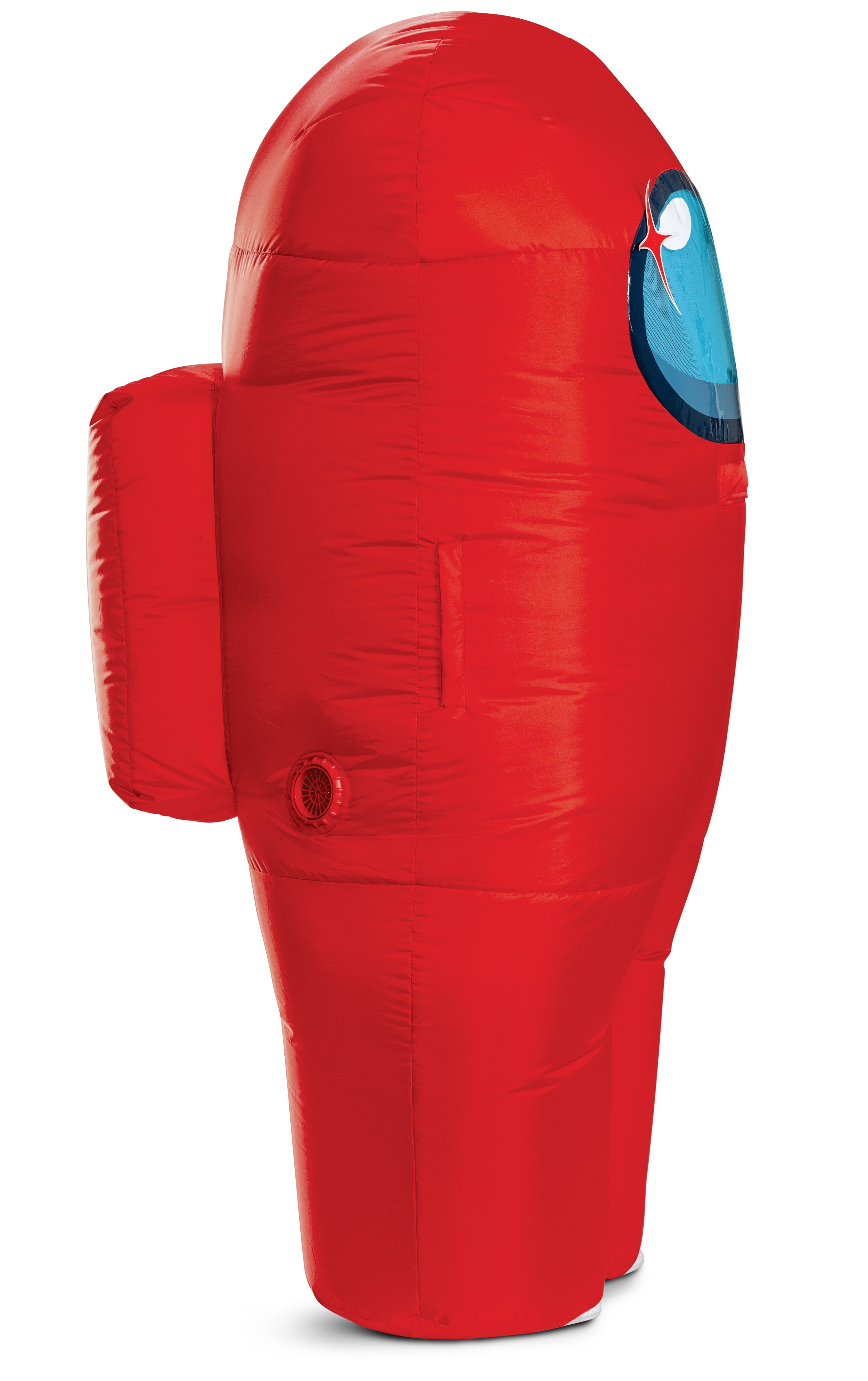 Red Impostor Among Us Inflatable Child Costume One Size Officially Licensed