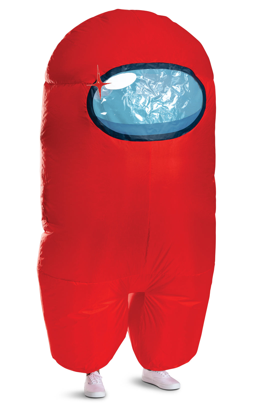 Red Imposter Among Us Inflatable Adult Costume Size Standard