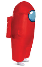 Load image into Gallery viewer, Red Imposter Among Us Inflatable Adult Costume Size Standard
