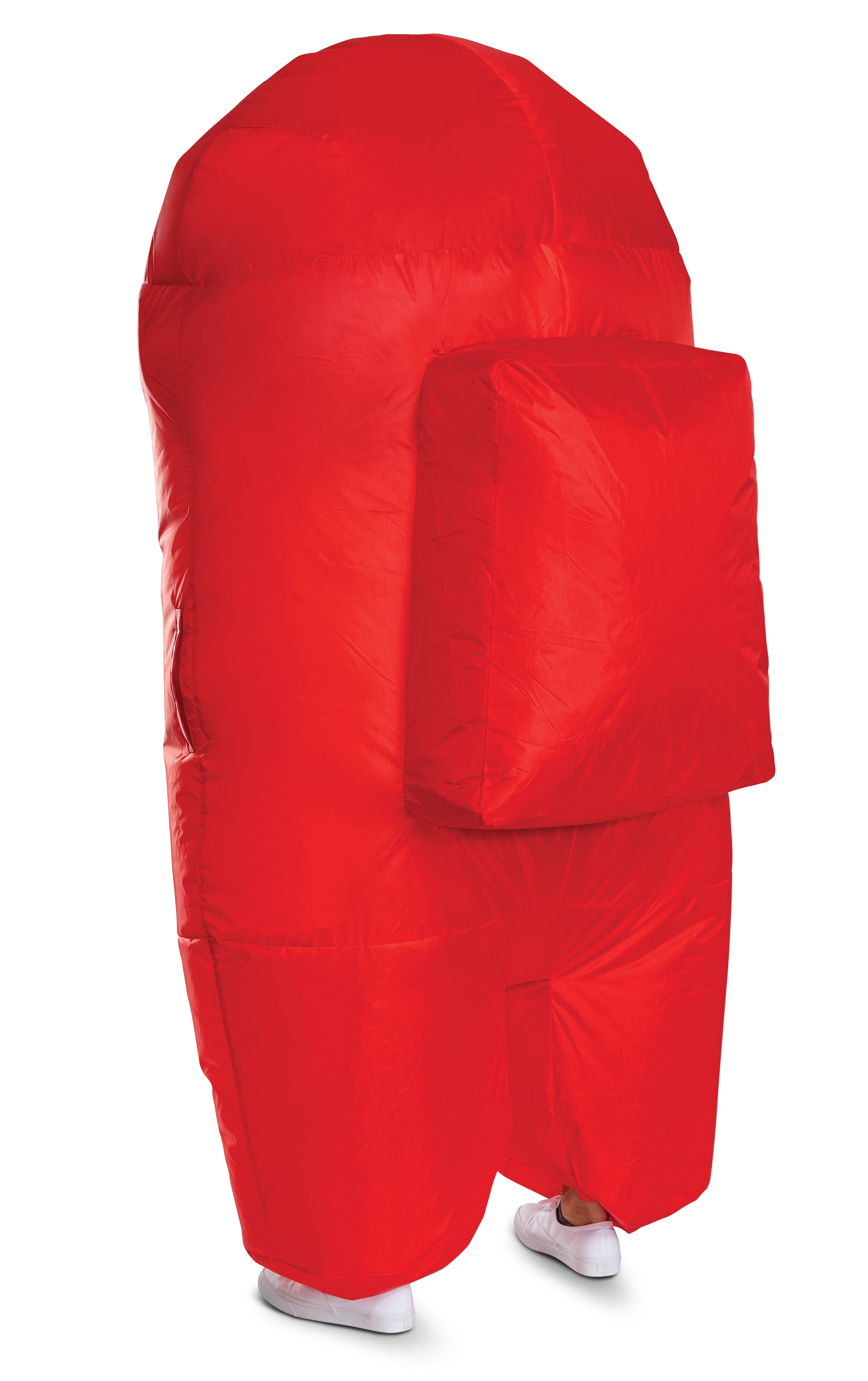 Red Imposter Among Us Inflatable Adult Costume Size Standard