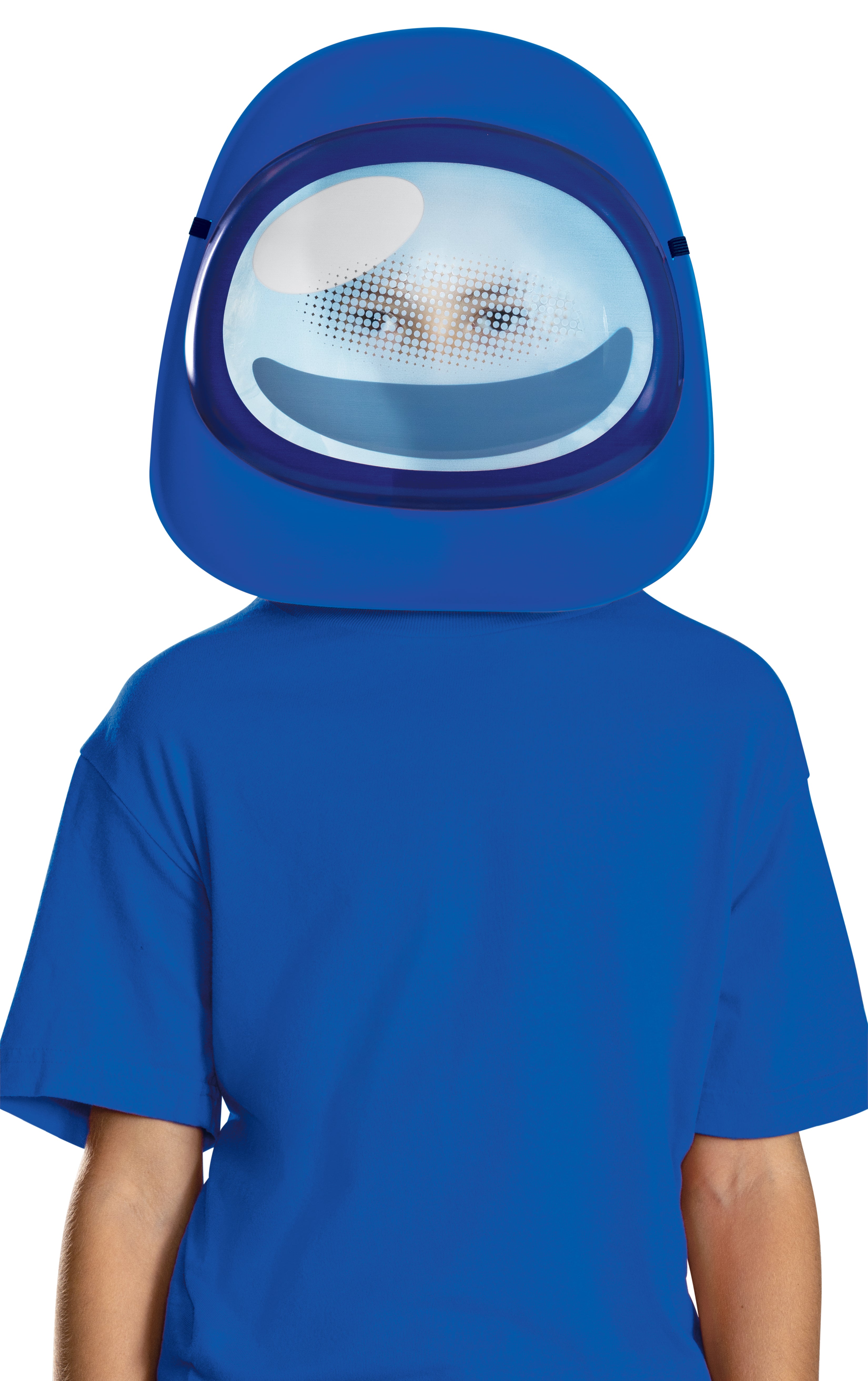 Blue Imposter Among Us Unisize Costume Mask Officially Licensed 8+