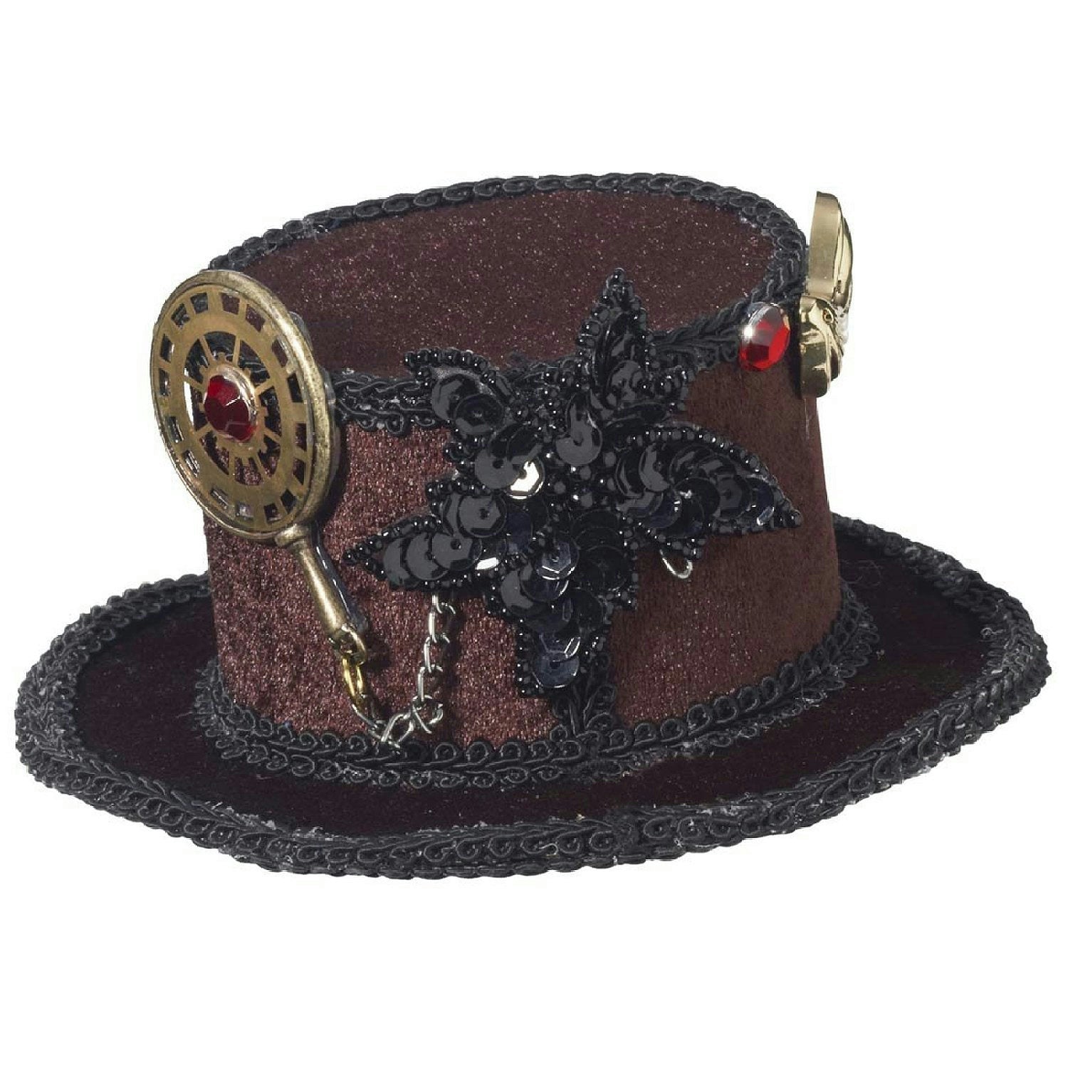 Mini Steampunk Hat with Gears