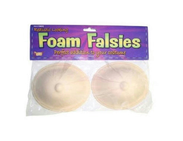 Foam Boobs Falsies Fake Breasts Bra Inserts