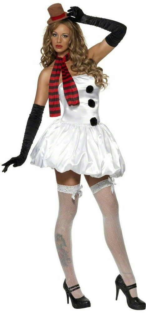 Fever Snowman Adult Costume Size Extra Small XS