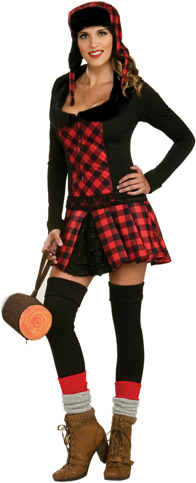 Lumber Jill Sexy Lumber Jack Logger Wood Adult Costume Size Small