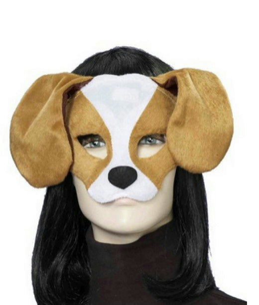 Puppy Dog Half Eye Mask with Elastic Strap