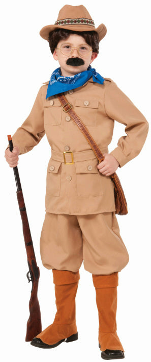 Theodore Teddy Roosevelt Boy's Costume Size Large 12-14
